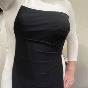 Black and White Dress